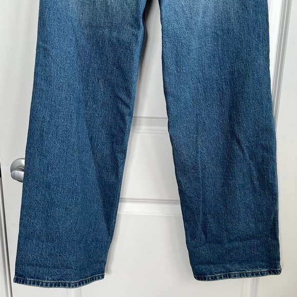 WRANGLER~ Mid-Rise Loose Straight Blue Jean / Size 6 - Picture 7 of 8